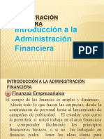 1 Introduccion a La Administracion Financiera e Indicadores Financieros