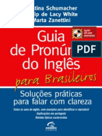 Resumo Guia de Pronuncia Do Ingles para Brasileiros Cristina Schumacher Philip White Marta Zechin