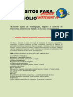 Requisitos para Portfólio TST Uc 5