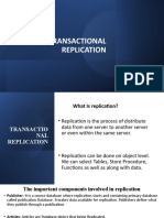 Transactional Replication