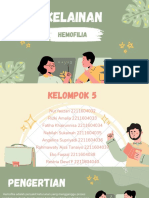 Kelompok 5 - Kelainan Hemofilia