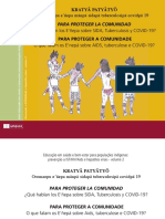 PARA PROTEGER A COMUNIDADE O Que Falam Os E'nepá Sobre AIDS, Tuberculose e COVID-19?