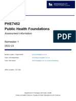 PHE7452 Public Health Foundations Assessment