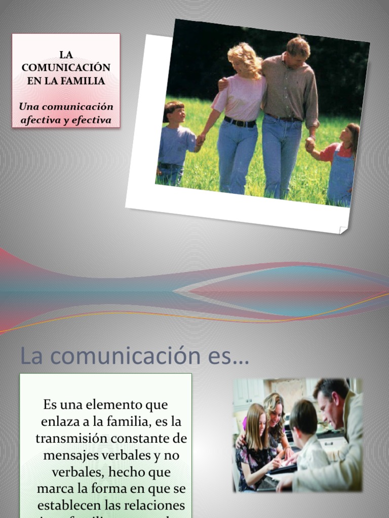 Importancia De La Comunicacion En La Familia Wikipedia – JWEZ