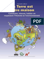 Livre - Françoise Jadoul - La Terre Est Notre Maison (Construire, Rénover, Habiter en Respectant L'Homme