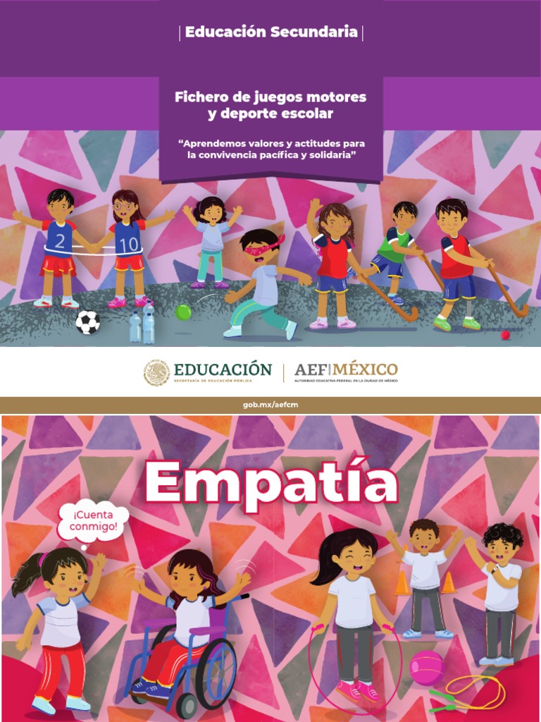 Juegos para Fomentar la Empatía Escolar | PDF | Empatía | Aprendizaje