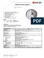 All Stainless Steel Safety Process Gauges