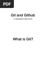 Git and Github Slides