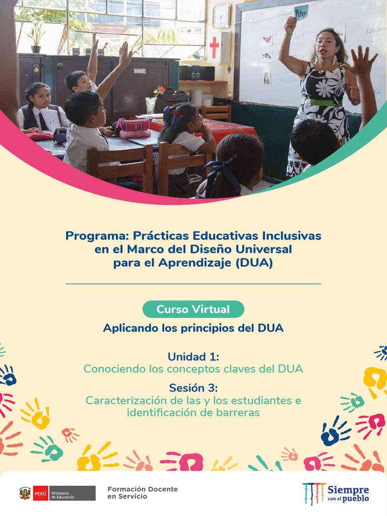 Principios del DUA en Educación Inclusiva | PDF | Aprendizaje | Las ...