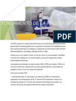 Fundamento de La Prueba PCR