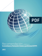 Unesco2015 RecomendacionEFTP