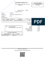 Negociaciones Avisur S.A.C.: RUC: 20601096294 Factura Electrónica F001-9049