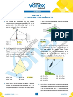 Semana 2 Tema: Congruencia de Triángulos: Geometría