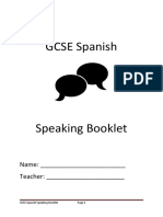 Speaking Booklet 