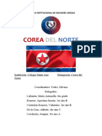 Corea Del Norte Modelo Institucional de Naciones Unidas