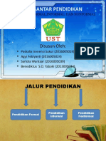 Pengantar Pendidikan Pendidikan Formal, Informal, Dan Nonformal