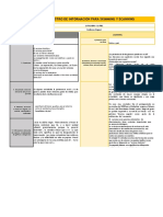 Matriz de Registro de Información de Skimming y Scanning