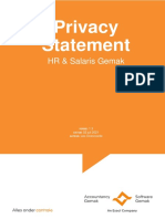 Privacy Statement HRG Portaal