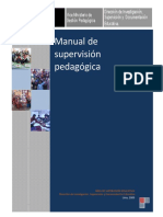 Manual de Supervision Pedagogica Disde - Unlocked