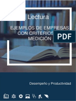 Ejemplos de Empresas Con Criterios de Medicion-SEMANA 3