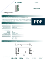 Data Sheet: Serial Driver