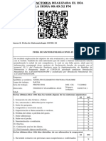 Ficha de sintomatología COVID-19