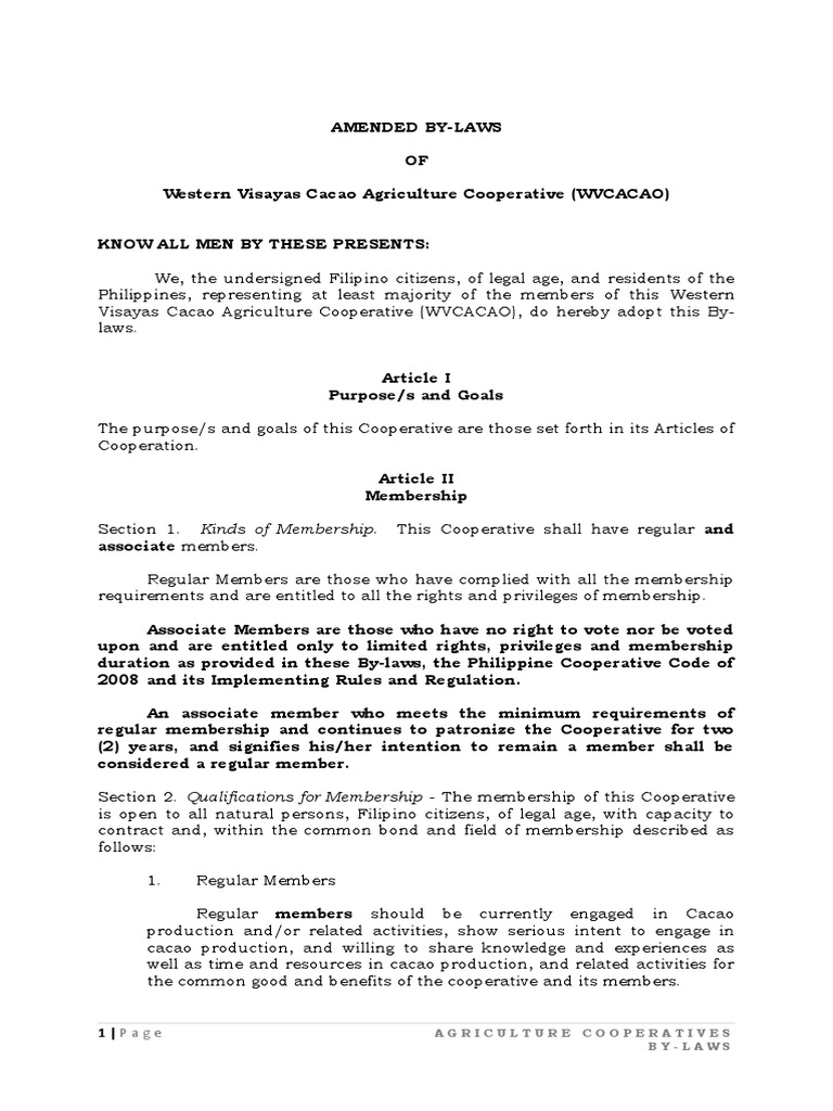 Amended by Laws PDF Board Of Directors Internal Control
