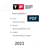 Tarea Academica 1 - Derecho de Personas