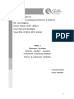 Tarea 1 - Semana 2 - Planeación Estrategica