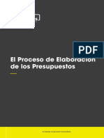 el proceso de elaboracion de los presupuestos