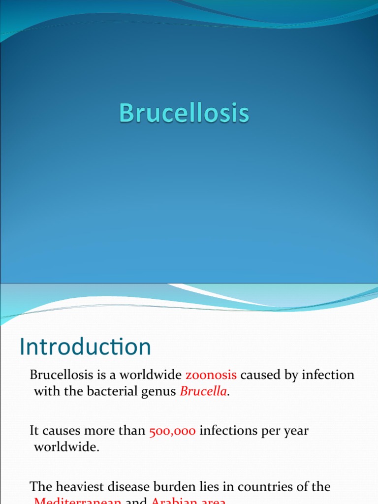 Brucellosis | PDF | Causes Of Death | Epidemiology
