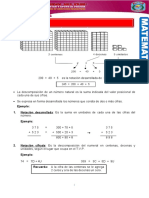 Descomposicion Del Numero Natural para TERCERO de Primaria