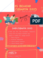 Tips Belajar SNBT SBMPTN 2023