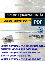 013 - Jesus comprou-me