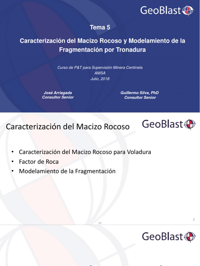 Caracterización Del Macizo Rocoso | PDF