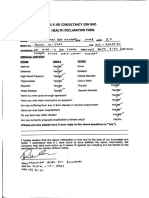 Health Declaration Form (MUHAMAD RISKI)