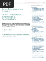 OOP Inheritance & Polymorphism - Java Programming Tutorial