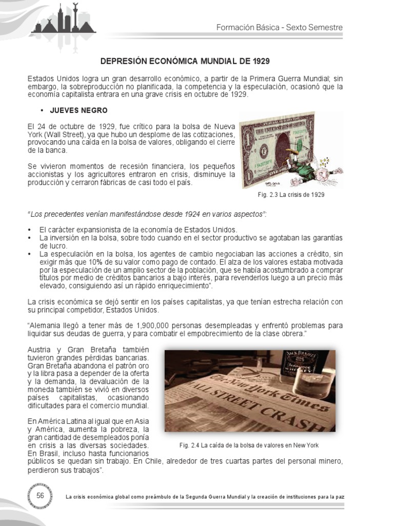 Crisis Económica de 1929 | PDF | Gran depresion | Nuevo acuerdo