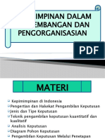 Kelompok Satu Filosofi Dasar Kepemimpinan