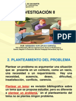 El Proyecto de Investigación - Planteamiento Del Problema