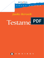 Janko Kersnik - Testament