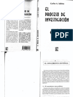 Sabino Carlos-El proceso de investigacion.pdf · versión 1