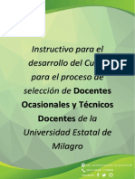 Instructivo Capacitación