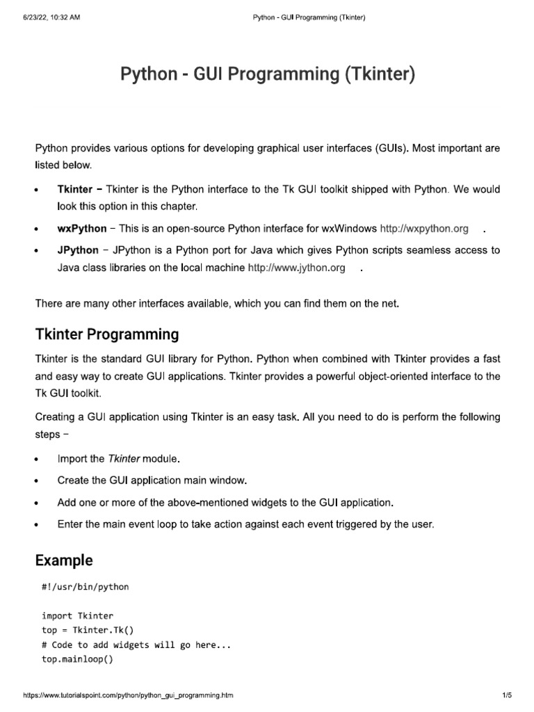 Giu Python | PDF