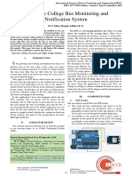 Real Time College Bus Monitoring and Notification System: M. S. Minu, Deepak Adithya K. N