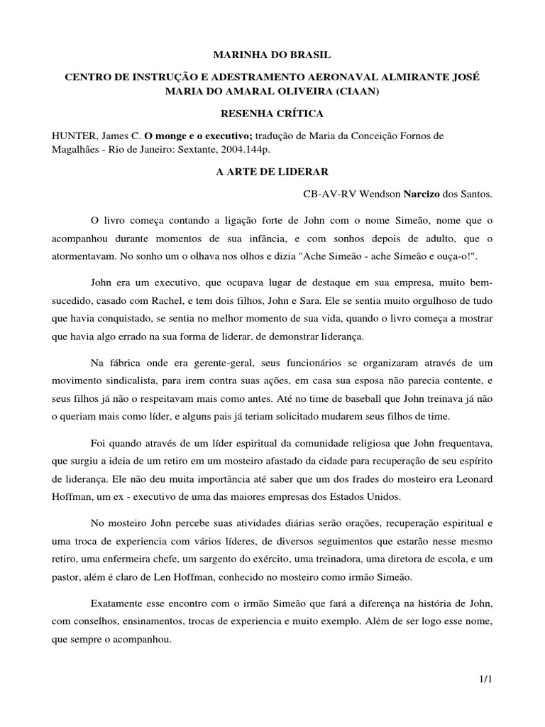 Livros O Monge E O Executivo