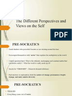 1 the Different Perspectives and Views on the Self (1)