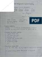 Capital Budgeting Techniques and Financial Analysis