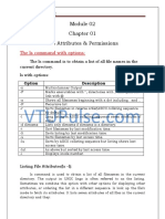 Unix Module 02-18CS56