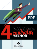 Ebook - 4 Passos para Contratar Melhor - Por Giovani Braz